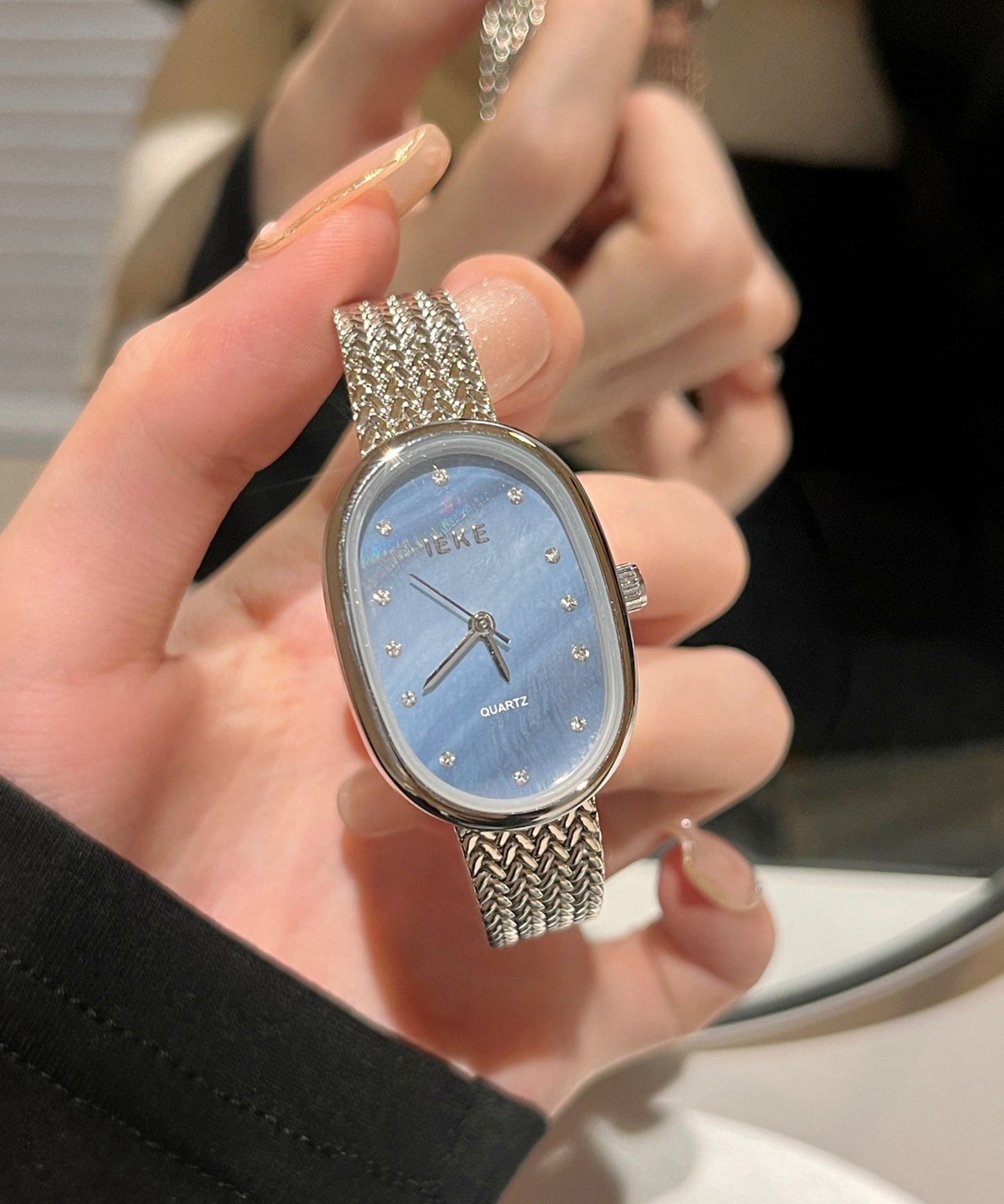 Silk Stainless Steel Quartz Movement Watches