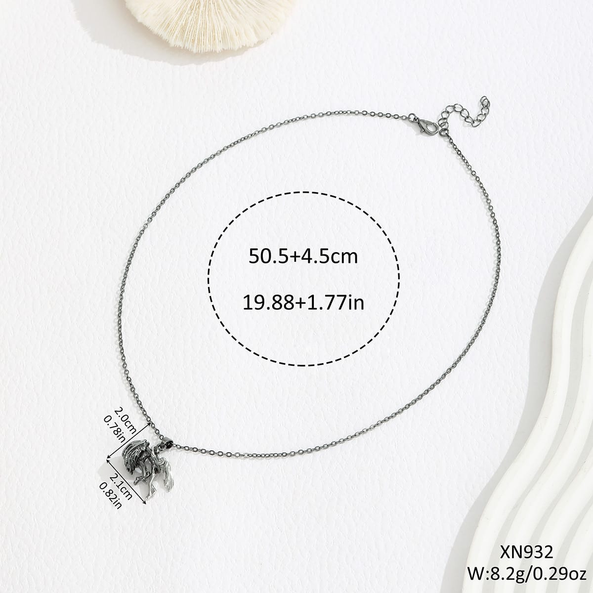 Embrace of Light and Shadow Necklace