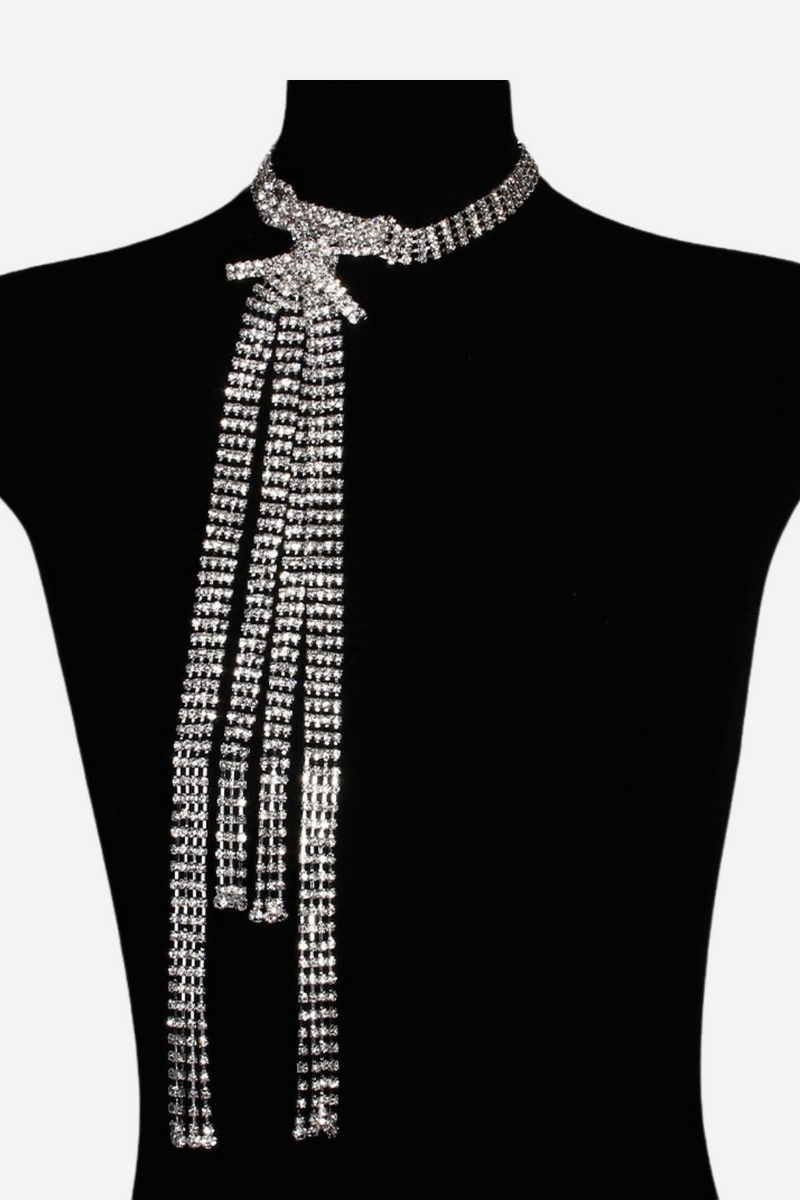 Kama Tassel Diamond Necklace