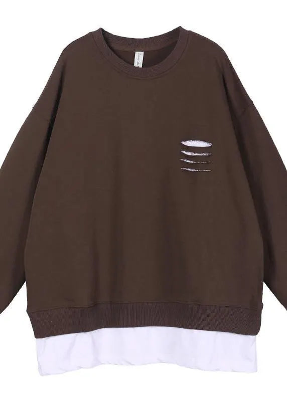 Street Chocolate Hole Pullover