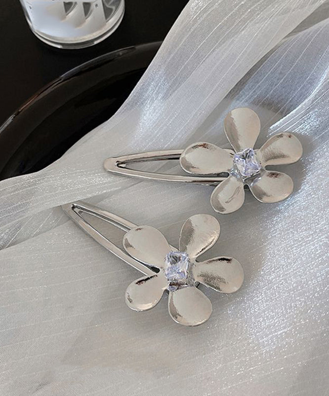 Boutique Silk Alloy Zircon Hairpin