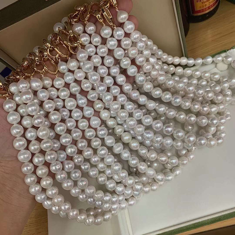 10-11mm Freshwater Baroque Pearl Necklace
