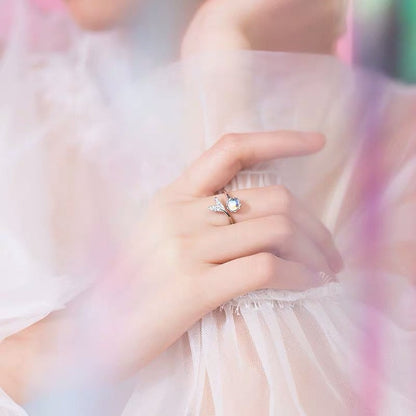 Mermaid Moonstone Ring