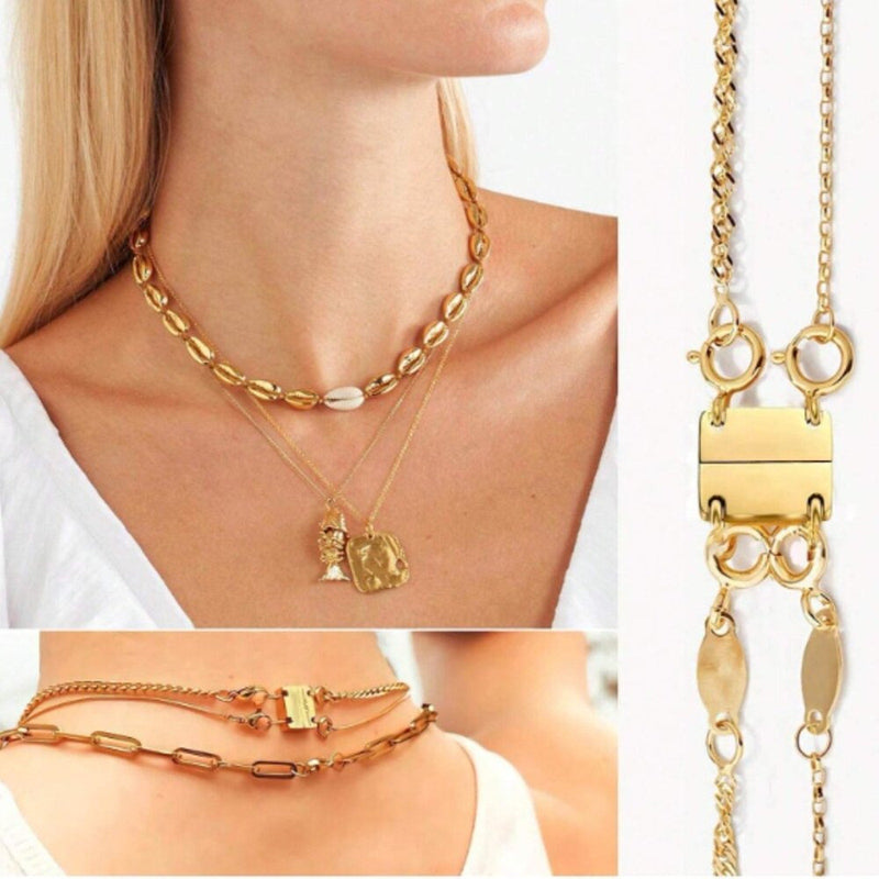 Magnetic Necklace Layering 