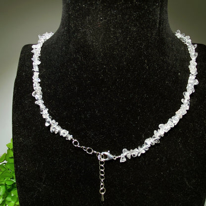40cm Mixed Crystal Chips Spiritual Healing Necklace
