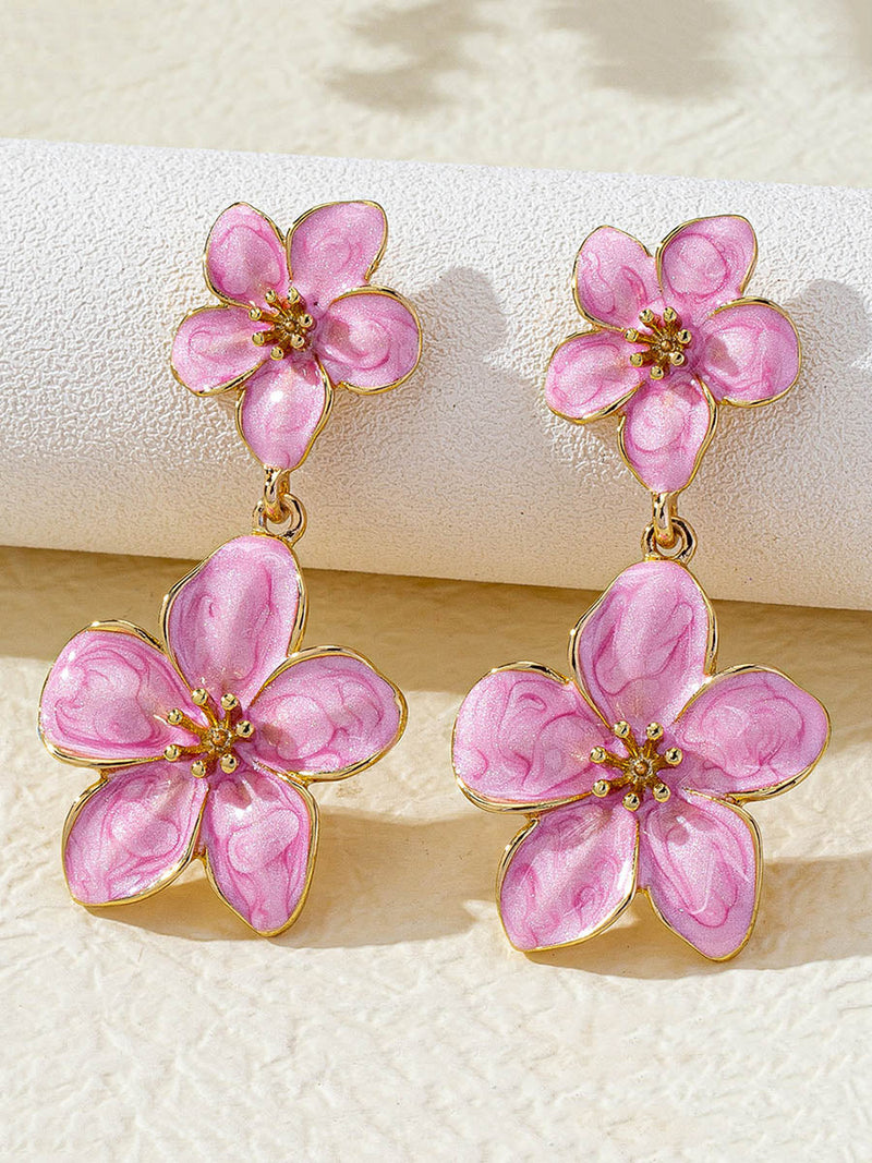 Flower Shape Earrings Accessories