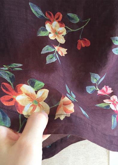 Unique V Neck Half Sleeve Clothes for Chocolate Print Shirts