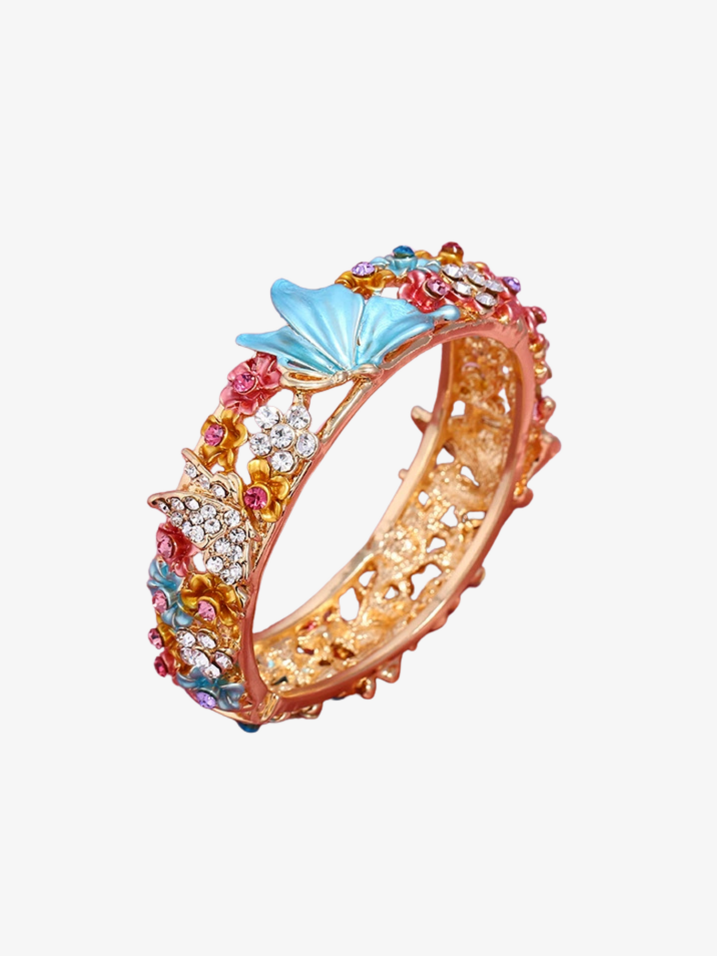 Ethel Crystal Garden Bangle
