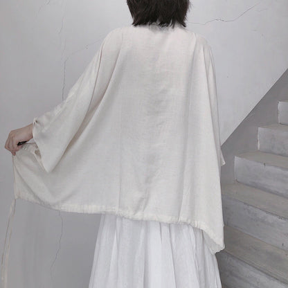 Diy Stand Collar Batwing Sleeve Tops Blouses Tutorials Nude Blouses
