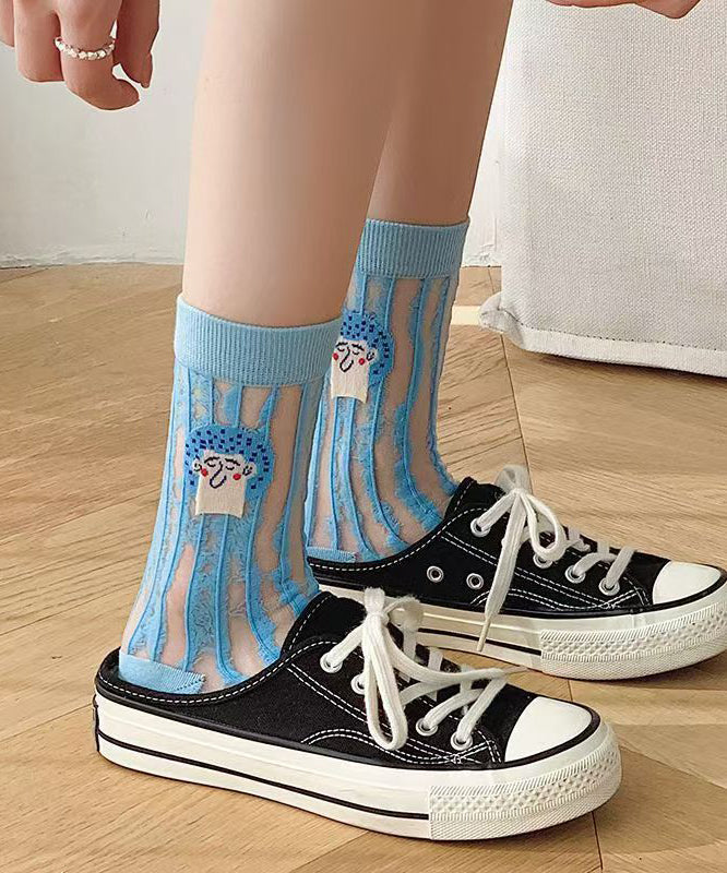 Cartoon Summer Thin Breathable Two Sided Socks