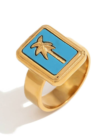 Natural Stone Ring