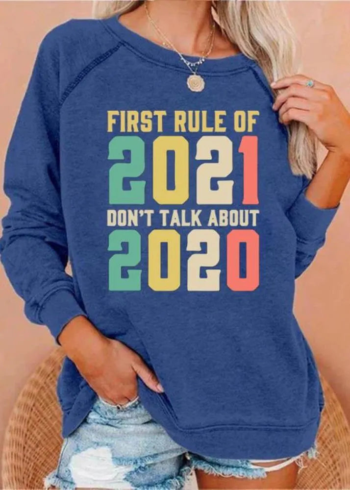 Frist Rule of ,don't Talk About ' Graphic Gray Hoodies