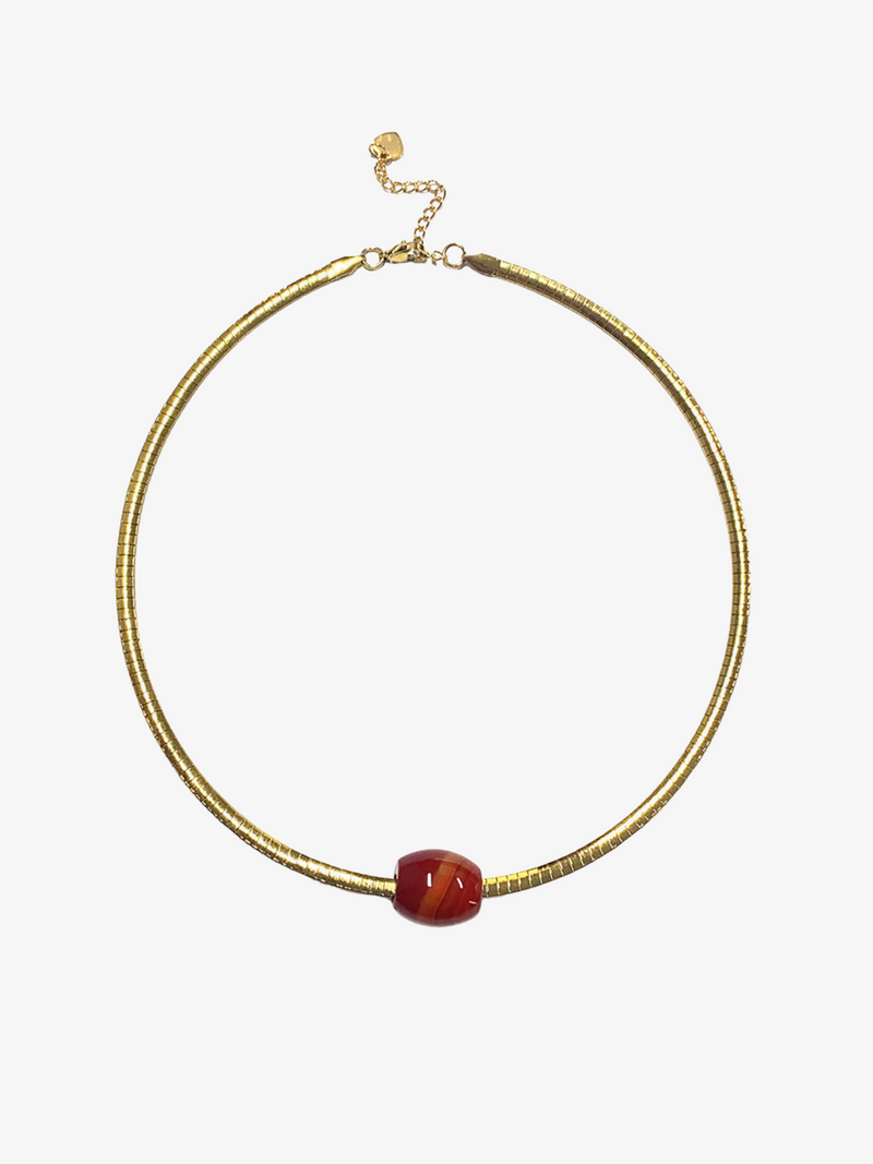 Layla Gemstone Choker Necklace