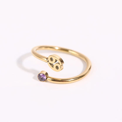 Constellation Gemstone Rings