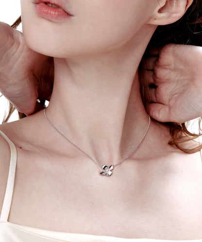 Small Round Bead Thread Copper Plated Small Pendant Fine Choker