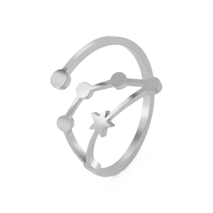 Zodiac Star Sign Rings