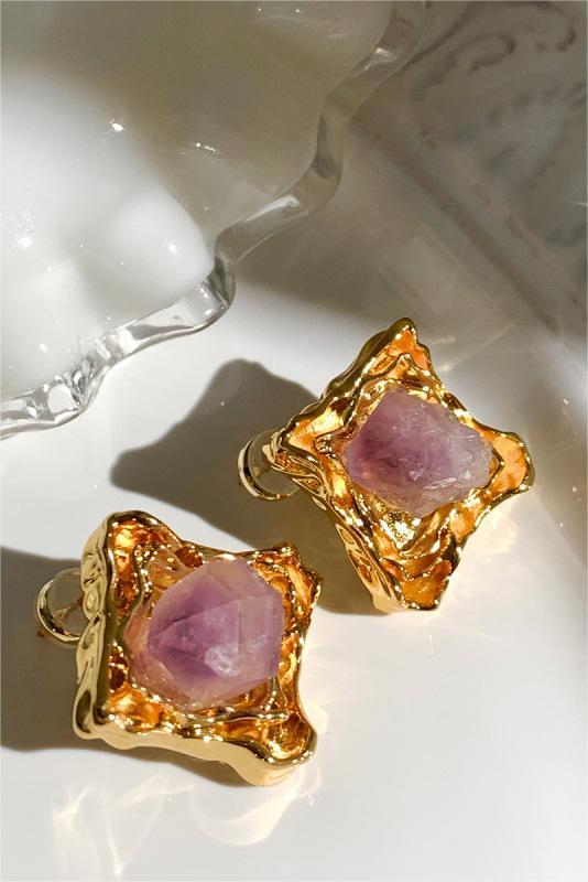 Angie Natural Stone Earrings