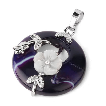 Various Crystal Amethyst Green Aventurine Healing Necklace