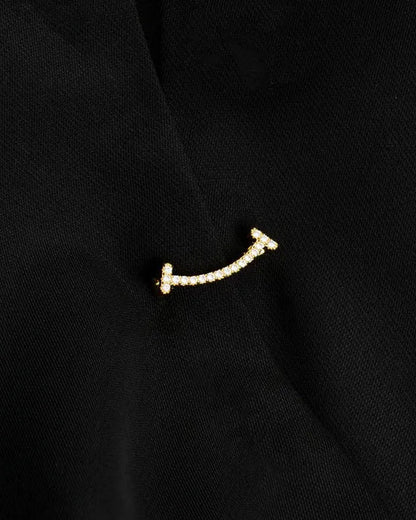 Smiley Face Brooch