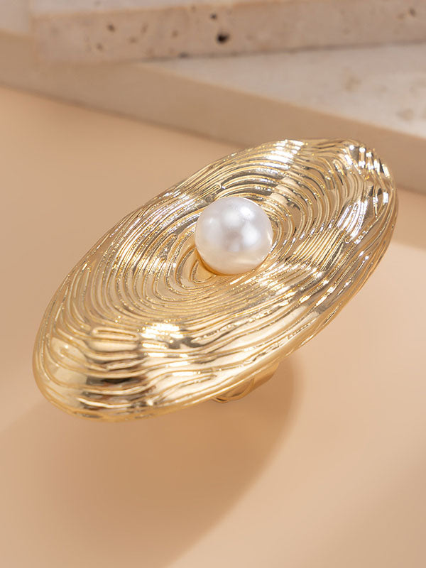 Geometric Color Rings Accessories