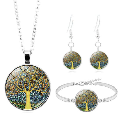 Tree of Life Jewelry Set: Embrace Nature's Mystical Power