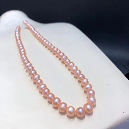6-7mm Classic Aaa Grade Freshwater Pearl Necklace