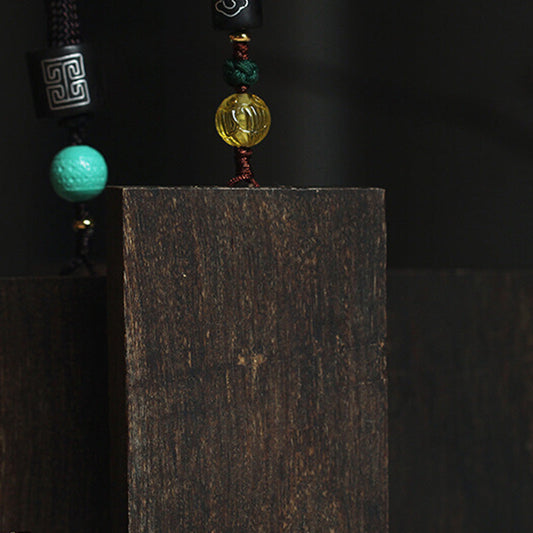 9.5 Points Kalimantan Agarwood Balance Necklace Amulet