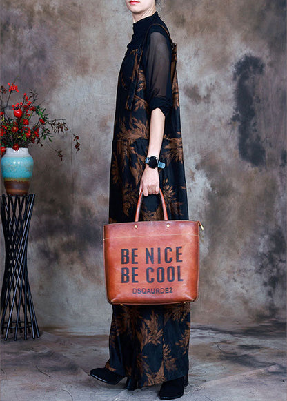 Retro Navy Print Slim Fit Fall Jumpsuit Pants