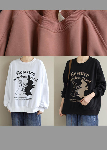 O Neck Spring Clothes Fabrics White Tops