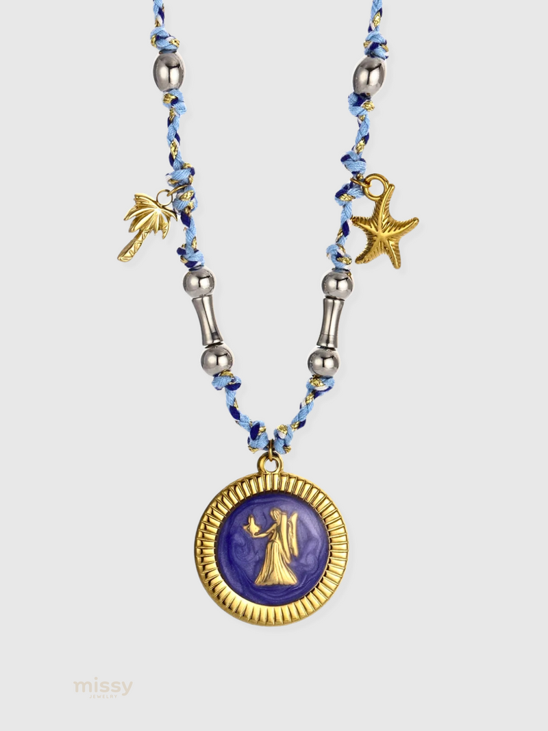 Cesia Zodiac Sign Charm Necklace