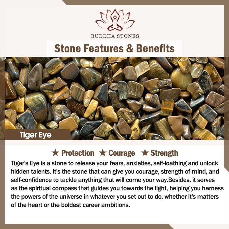 Buddha Stones Natural Tiger Eye Wealth Bracelet