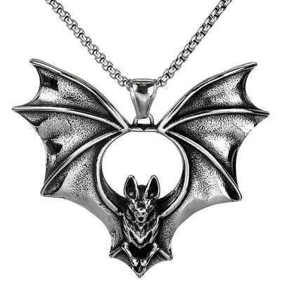 Nocturne Guardian Bat Necklace