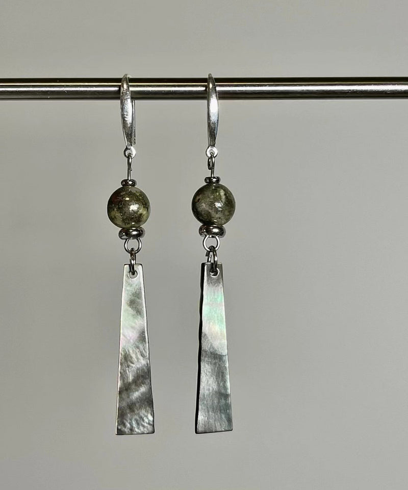 Original Design Silver Drop Earrings