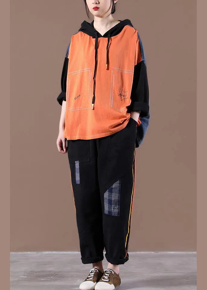New Loose Large Orange Suit