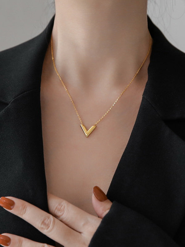 Geometric Color Necklaces Accessories