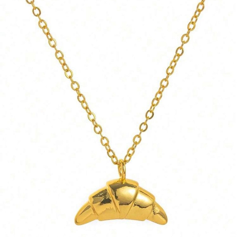 Croissant Pendant Necklace