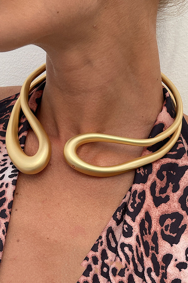 Alloy Twisted Double Layer Jewelry