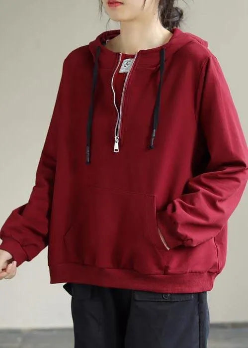 Style Green Shirts Hooded Cinched Spring Shirt