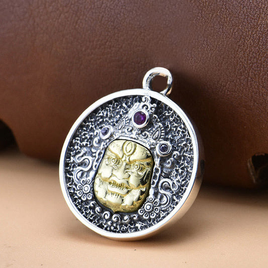 925 Sterling Silver Zakiram Goddess Wealth Spiritual Necklace