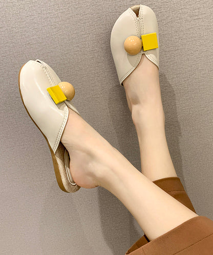 Green Versatile Soft Splicing Slide Sandals