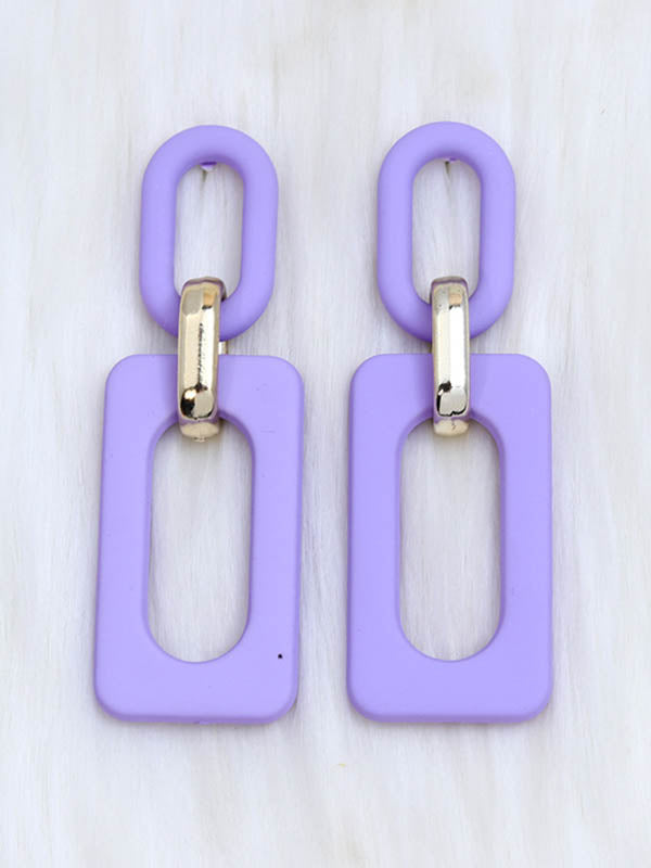 Geometric Hollow Earrings Accessories
