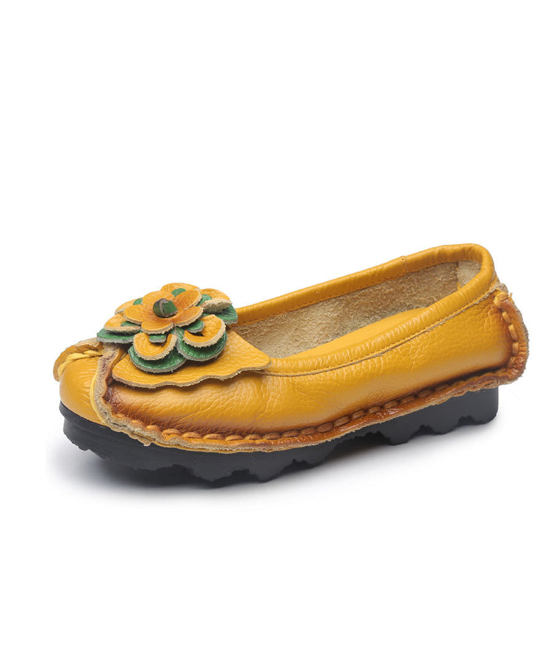 Splicing Penny Loafers Light Grey Cowhide Leather