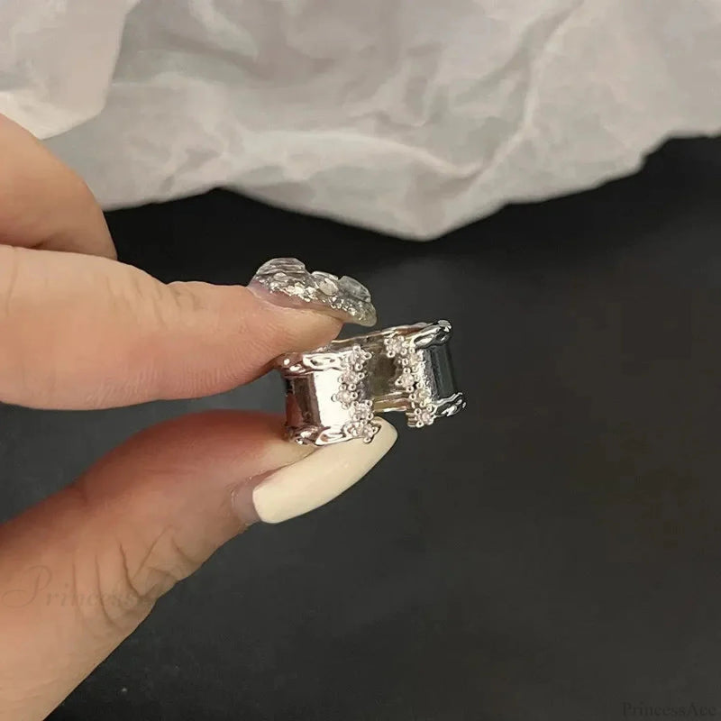 Stylish Antique Opal Unpredictable Gothic Band