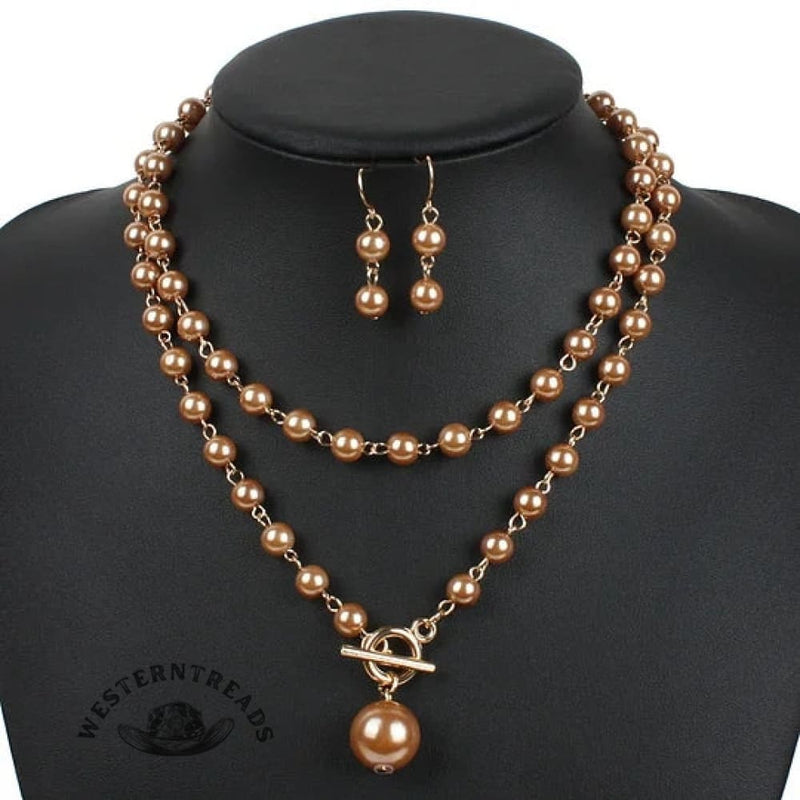Vintage Handmade Pearl Set