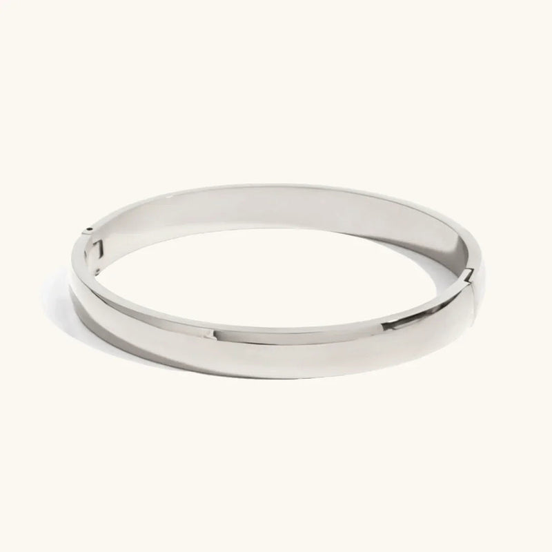 Melina Large Stacking Gold Bangle