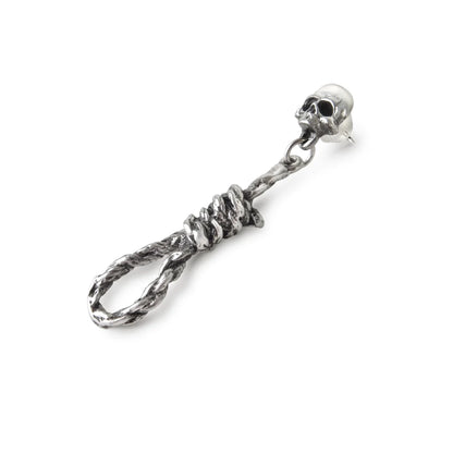Hang Man's Noose Skull Earring by Alchemy Gothic
