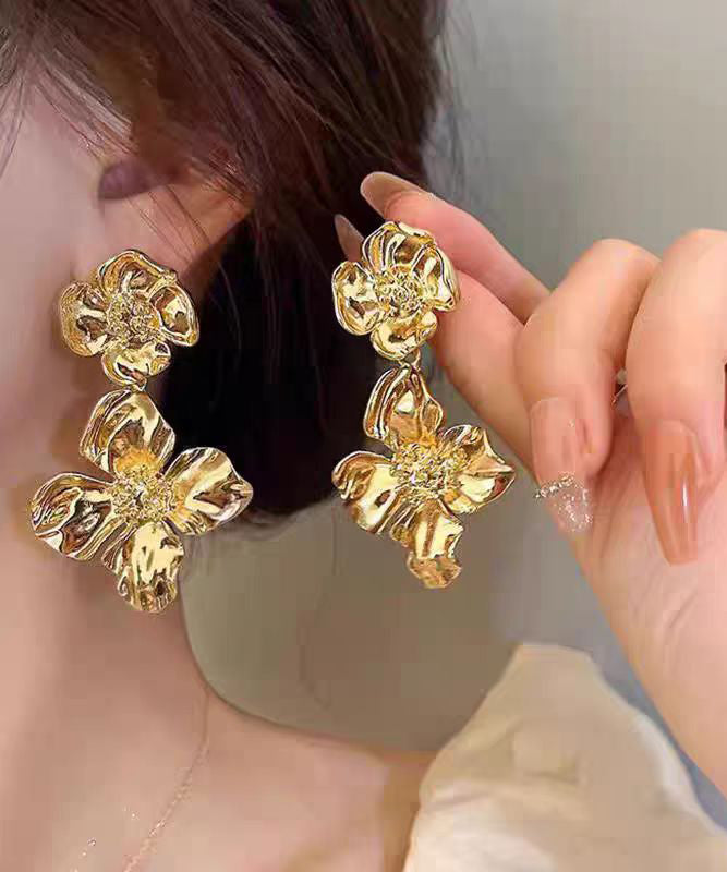 Stud Ancient Earrings Gold