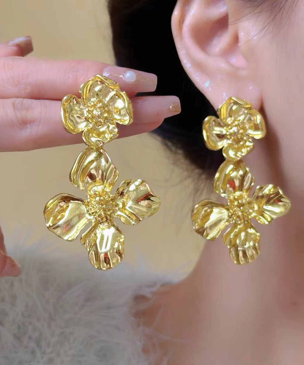 Stud Ancient Earrings Gold