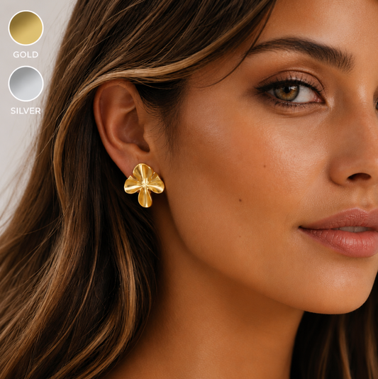 "francie" Geometric Earrings (gold or Silver)
