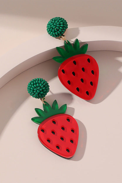 Fruits Pendant Earrings
